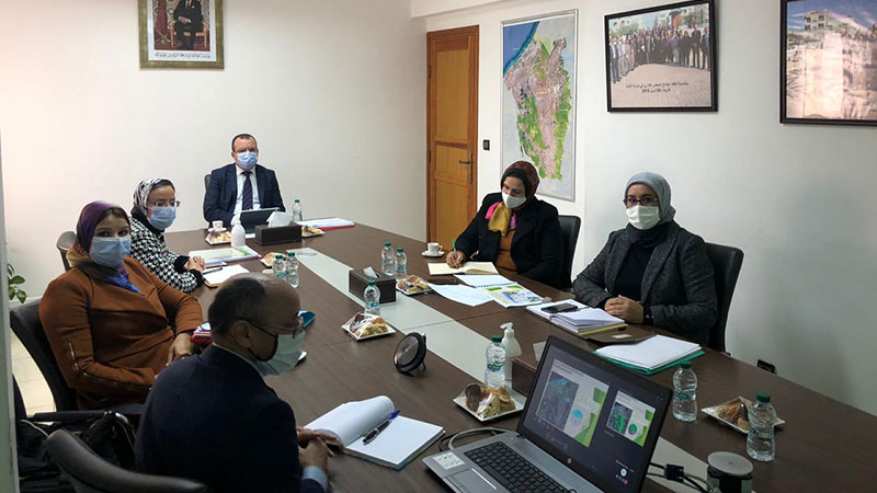 Réunion du comité technique local relative aux projets des plans d’aménagement des zones agricoles des communes de Ain Attig, d’El Menzeh, de Mers El kheir et de Sidi Yahya des Zaers